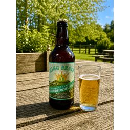 King Brain Organic Cider with Elderflower 4.5% ABV (500ml)