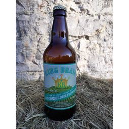 King Brain Organic Cider with Elderflower 4.5% ABV (500ml)