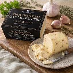 The Garlic Farm Oak Smoked Garlic Butter (200g)