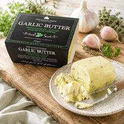 The Garlic Farm Garlic Butter with Parsley, Thyme and Black Pepper (200g)