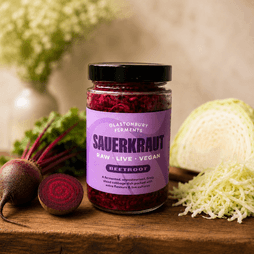Glastonbury Ferments Beetroot Sauerkraut