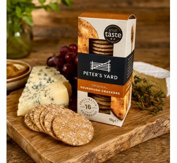 Peter's Yard Artisan Sourdough Crackers - Original