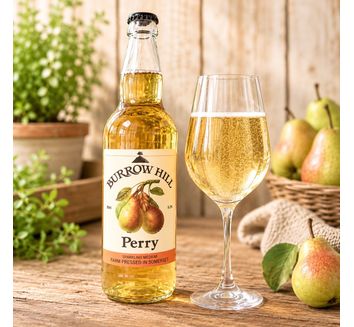 Burrow Hill Cider Sparkling Perry (ABV 6.3%)