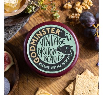 Godminster Vintage Organic Cheddar Truckle (200g)