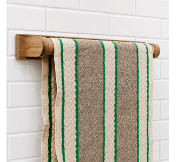 Creamore Mill Towel Rail &amp; Towel