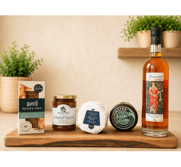 After Dinner Cheese, Biscuits &amp; Brandy Hamper