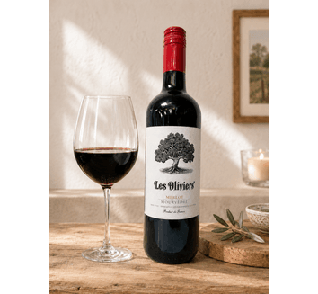 Les Oliviers Merlot Mourvedre - Vin de Pays d'Oc (France)