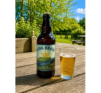King Brain Organic Vintage Cider 6.5% ABV (500ml)