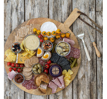 Cheese & Biscuits Grazing Board