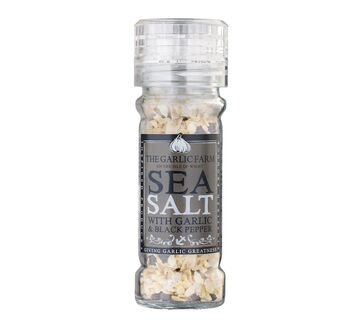 The Garlic Farm Garlic Sea Salt with Black Pepper (60g)