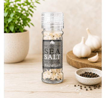 The Garlic Farm Garlic Sea Salt with Black Pepper (60g)