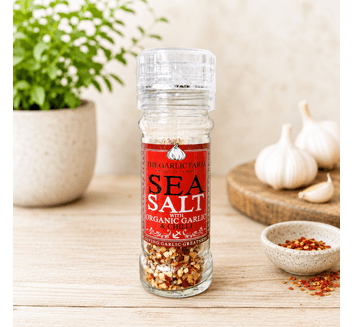 The Garlic Farm Garlic Sea Salt with Chilli (60g)