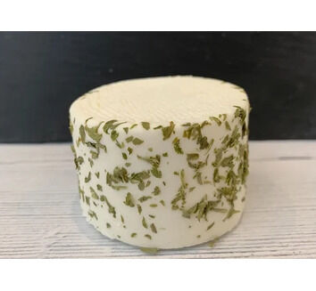 Rosary Goats Cheese Garlic & Herb Button (100g)