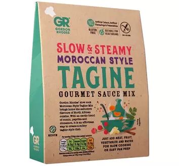 Gordon Rhodes Slow & Steamy Moroccan Style Tagine Gourmet Sauce Mix (75g)
