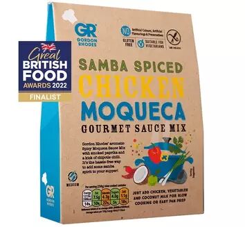 Gordon Rhodes Samba Spiced Chicken Moqueca Gourmet Sauce Mix (75g)