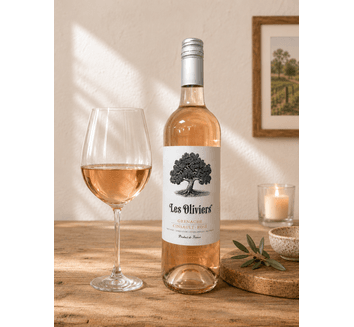 Les Oliviers Rosé Grenache - Vin de Pays D'OC (France)