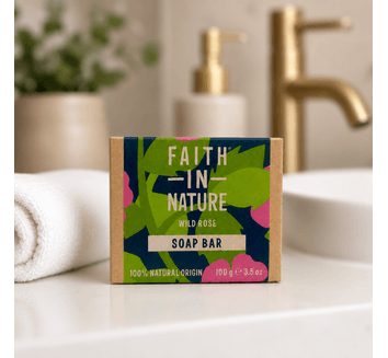 Faith In Nature Soap Bar Wild Rose