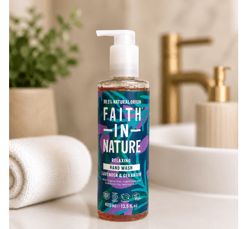 Faith In Nature Hand Wash Lavender &amp; Geranium 400ml