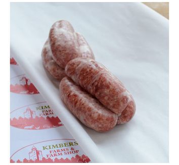 Handmade Pork &amp; Beef Sausages x 6
