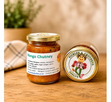 Pablo's Artisan Local Somerset Mango Chutney