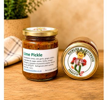 Pablo's Artisan Local Somerset Lime Pickle