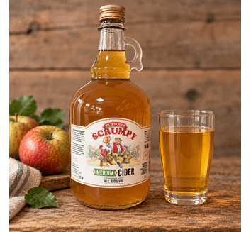 Rich's Medium Scrumpy Cider Flagon 6%