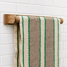 Creamore Mill Towel Rail &amp; Towel additional 1