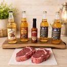 Rib Eye Steak, Booze &amp; Hot Sauce Hamper additional 1