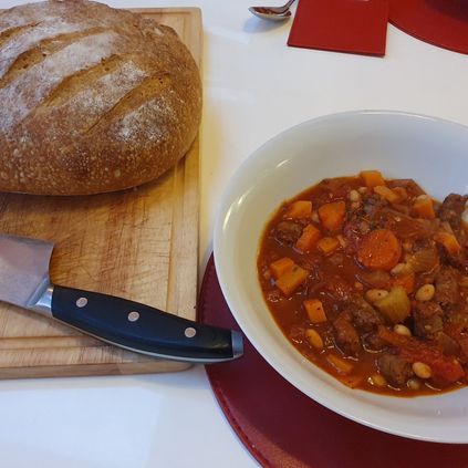 Customer image of Handmade Spicy Lamb Merguez Sausages x 5