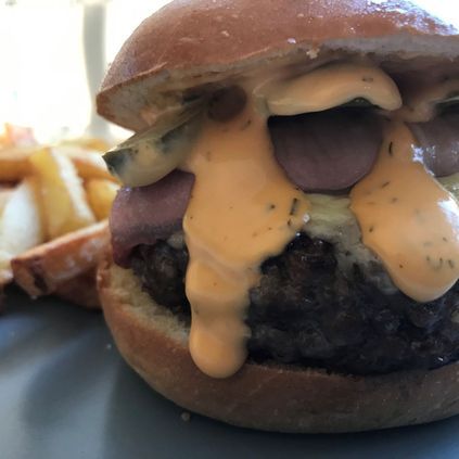 Customer image of Handmade Beef Burger x 4