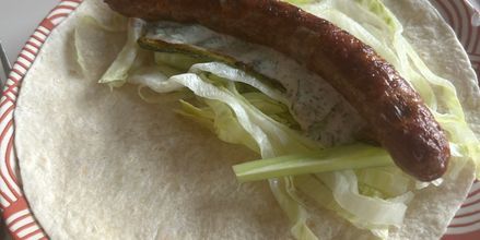 Customer image of Handmade Spicy Lamb Merguez Sausages x 5