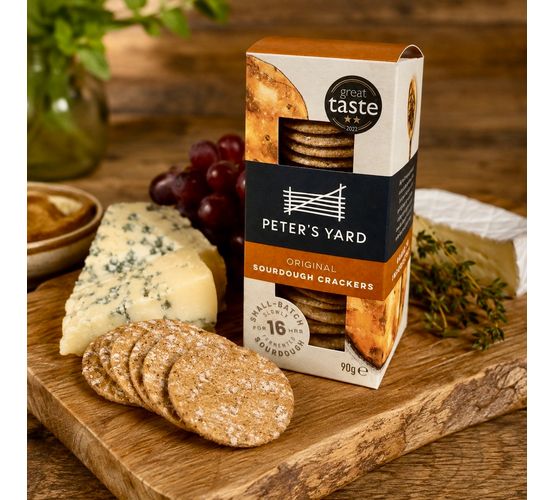 Peter's Yard Artisan Sourdough Crackers - Original
