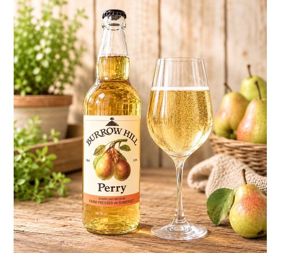 Burrow Hill Cider Sparkling Perry (ABV 6.3%)