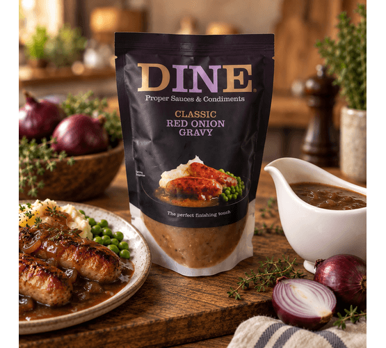 Atkins &amp; Potts DINE Classic Red Onion Gravy