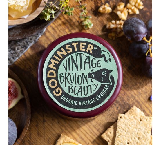 Godminster Vintage Organic Cheddar Truckle (200g)