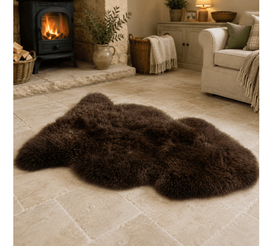 Kimbers Chocolate to Black Sheepskin