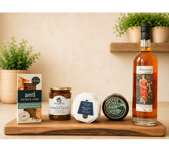 After Dinner Cheese, Biscuits &amp; Brandy Hamper
