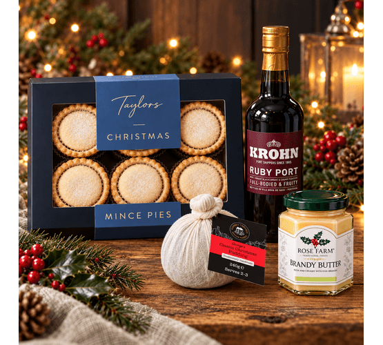 Puddings &amp; Port Christmas Hamper