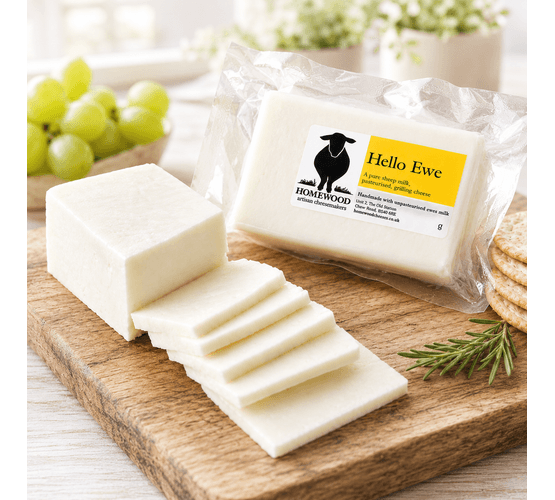 Homewood Cheeses 'Hello Ewe' Halloumi-Style Cheese (165g)