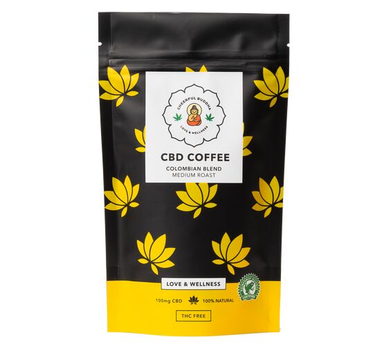 Cheerful Buddha CBD Infused Coffee (100g)