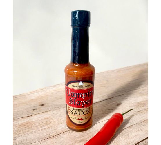 The Garlic Farm Vampire Slayer Seriously Hot Sauce