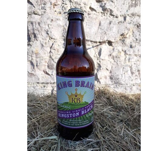 King Brain Organic Kingston Black Cider 6.5% ABV (500ml)