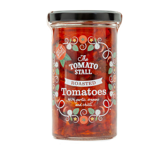 The Tomato Stall Roasted Tomatoes with Garlic, Oregano & Chilli (230g)