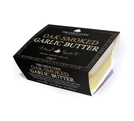 The Garlic Farm Oak Smoked Garlic Butter (200g)