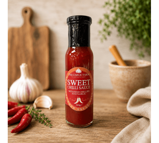The Garlic Farm Sweet Chilli Sauce with Garlic (280g)