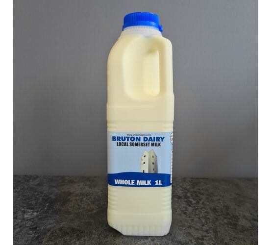Unhomogenised Pasteurised Whole Milk (1L)