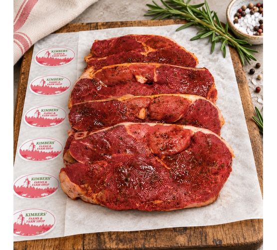 Minted Lamb Steaks