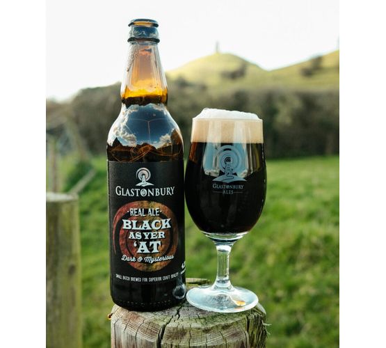 Glastonbury Ales Black As Yer' At 4.3% ABV