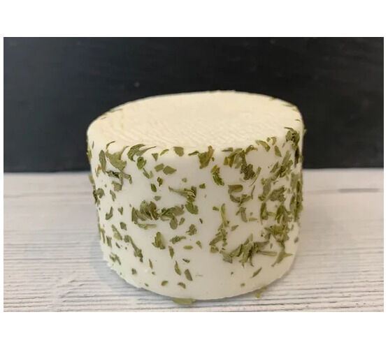 Rosary Goats Cheese Garlic & Herb Button (100g)