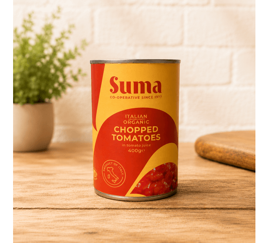 SUMA Organic Chopped Tomatoes 400g